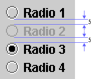 radio buttons